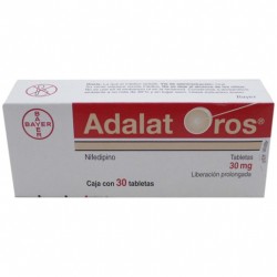 Adalat Oros Nifedipine 30 mg 30 tabs