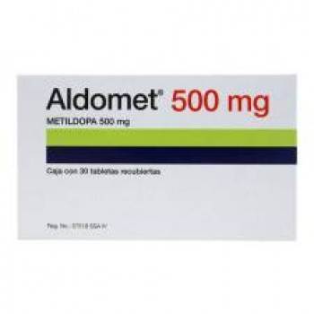 Aldomet Methyldopa 500 mg 60 tabs