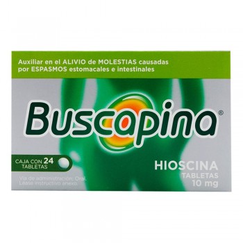 Buscapina Butylscopolamine 10 mg 36 Tabs