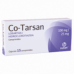Hyzaar Losartan/Hidrochlorothiazide generic 100/25 mg 30 tabs