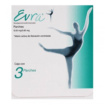Evra Norelgestromin Ethinyl estradiol 6/.60 mg 3 Patches