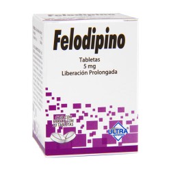 Felodipine generic 5 mg 40 tabs