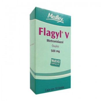 Flagyl Metronidazole V 500 mg 10 Ovulos