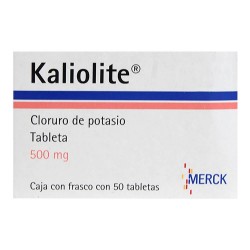 Potassium Chloride Kaliolite 500 mg 50 Tabs