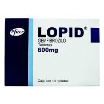 Lopid Gemfibrozil 600 mg 28 tabs