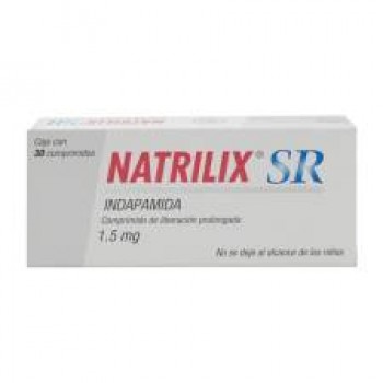 Natrilix SR indapamide 1.5 mg 30 tabs