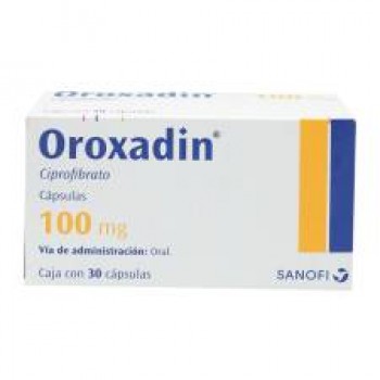 Oroxadin Ciprofibrate 100 mg 30 caps