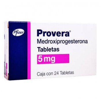 Provera medroxyprogesterone 5 mg 24 Tabs