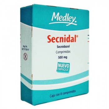 Secnidal secnidazole 500 mg 8 Tabs