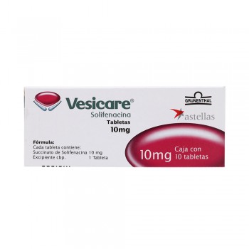 Vesicare solifenacin 10 mg 30 tabs