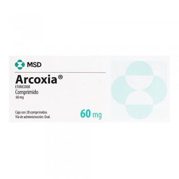 Arcoxia etoricoxib 60 mg 28 tabs