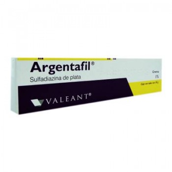 Argemol Argentafil Silver sulfadiazine Cream 1% 30 g