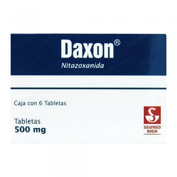 Nitazoxanide Daxon 500 mg 6 tabs