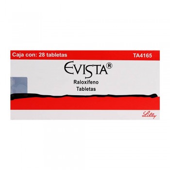 Evista Raloxifene hydrochloride 60 mg 28 Tabs