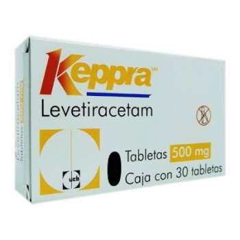 Keppra Levetiracetam 500 mg 30 tabs