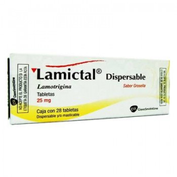 Lametec Lamictal Lamotrigine dispersibles 25 mg 28 tabs