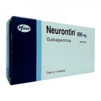 Neurontin Gabapentin 600 mg 15 Caps