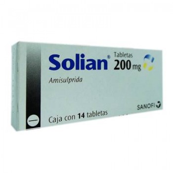 Amisulpride Solian 200 mg 14 Tabs