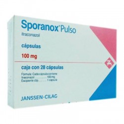 Sporanox pulso 100 mg 28 Caps