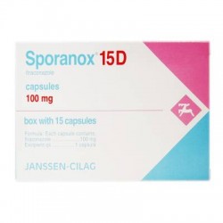 Sporanox 15D Itraconazole 100 mg 15 Caps