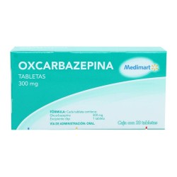 Trileptal Oxcarbazepine Generic 300 mg 20 tabs