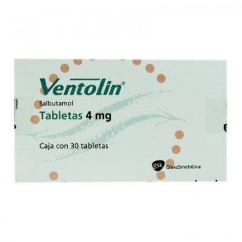 Volmax Ventolin Albuterol 4 mg 30 Tabs